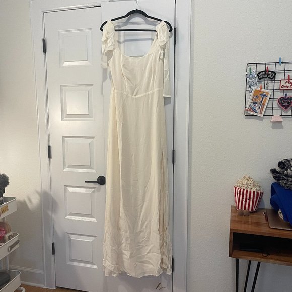 Reformation Wedding / Bridal Gown - Westerly Dress in Ivory - Picture 1 of 13